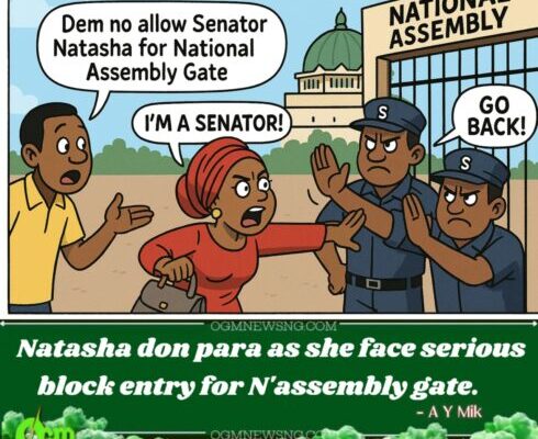 Wahala for Abuja: Drama As Dem No Gree Senator Natasha Enter National Assembly Despite Court Order