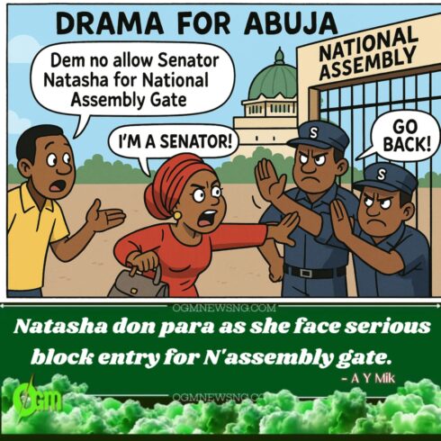 Wahala for Abuja: Drama As Dem No Gree Senator Natasha Enter National Assembly Despite Court Order