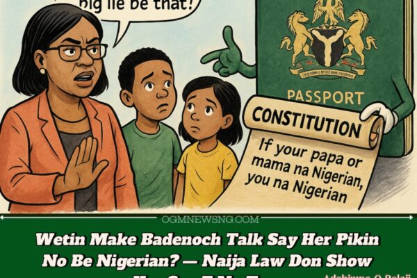 UK Minister Kemi Badenoch Talk Say Her Pikin No Fit Get Nigerian Citizenship – But Na Big Lie Be That