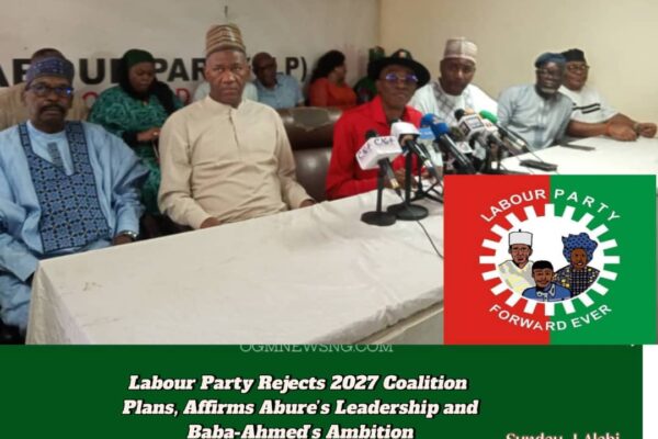 LABOUR PARTY RULES OUT 2027 COALITION PLANS, REAFFIRMS UNITY UNDER ABURE LEADERSHIP