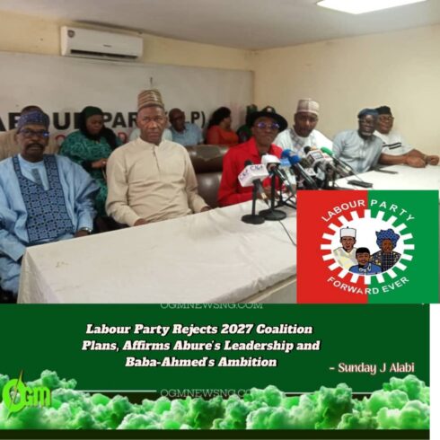 LABOUR PARTY RULES OUT 2027 COALITION PLANS, REAFFIRMS UNITY UNDER ABURE LEADERSHIP