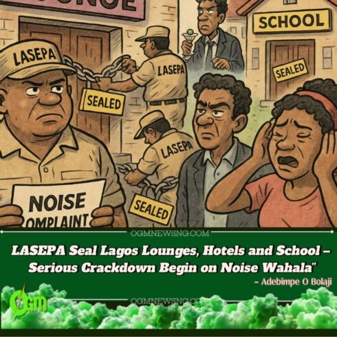 LASEPA Storm Lagos with Shutdown Madness – Lounges, Hotels, Even School Collect Padlock for Noise Wahala