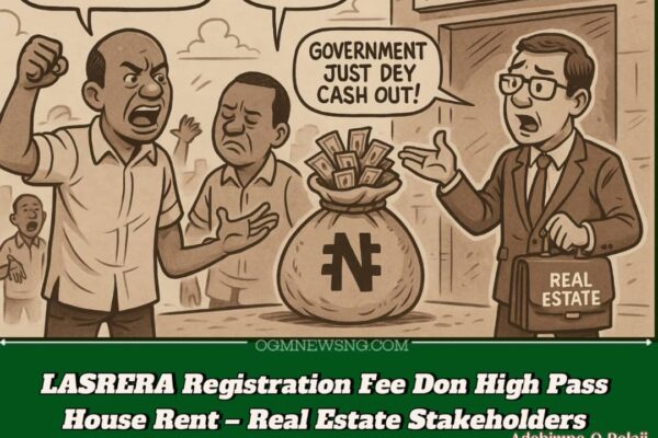 LASRERA Don Dey Collect Plenty Money – Stakeholders Don Para Say Dem Wan Kill Real Estate with Bill Wahala