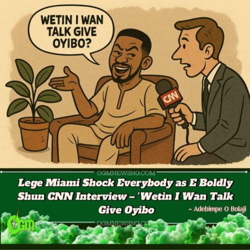 Lege Miami Don Shun CNN: 'Wetin I Wan Talk Give Oyibo?' – Actor Yarn Reason Why E No Gree Do Interview