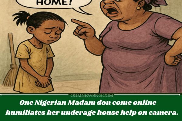 Madam Yab Her Underage House Help Say “Go Back to Ya Home!” — Video Sparks Outrage Online