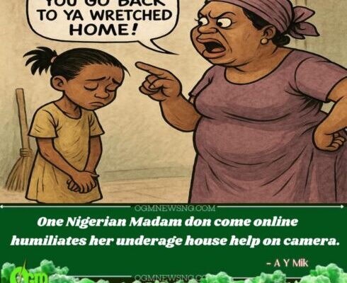 Madam Yab Her Underage House Help Say “Go Back to Ya Home!” — Video Sparks Outrage Online