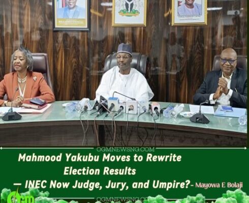 INEC Chairman, Mahmood Yakubu Pushes Controversial Move to Review Announced Election Outcomes