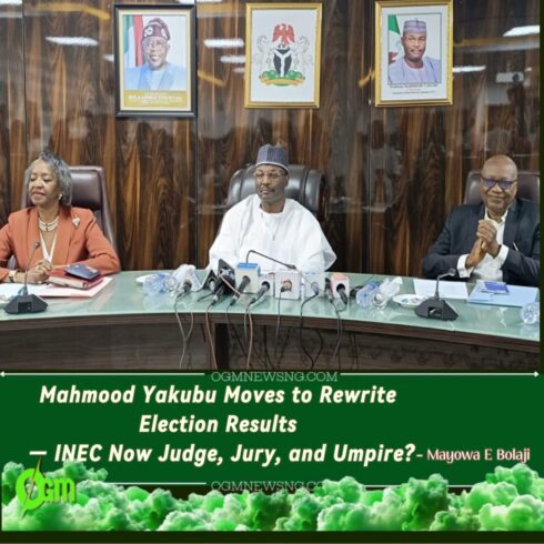 INEC Chairman, Mahmood Yakubu Pushes Controversial Move to Review Announced Election Outcomes