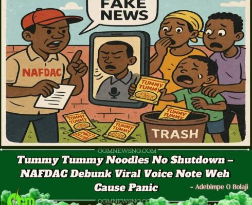 NAFDAC Don Finally Break Silence on Tummy Tummy Shutdown Tori – No Be Wetin You Hear