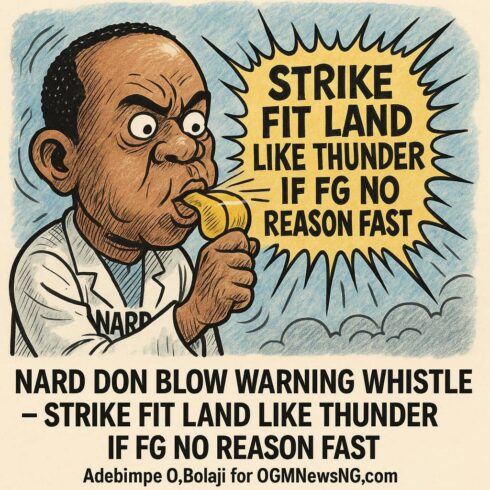 NARD Don Give FG Serious Warning: Resident Doctors Fit Enter Heavy Strike If Dem Demands No Get Urgent Answer