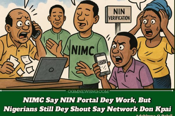NIMC Don Talk Say NIN Portal Dey Work Gidigba, Even As Pipu Still Dey Shout Say E Don Break Down