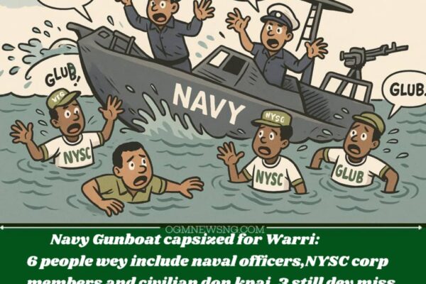 Navy Gunboat Palava: Navy Officers, Corpers Plus One Civilian Chop RIP for boat capsized Wahala