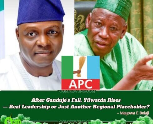 APC New National Chairman Nentawe Yilwatda Replaces Ganduje: North-Central Hails Victory, But Is APC Power Truly Shifting?