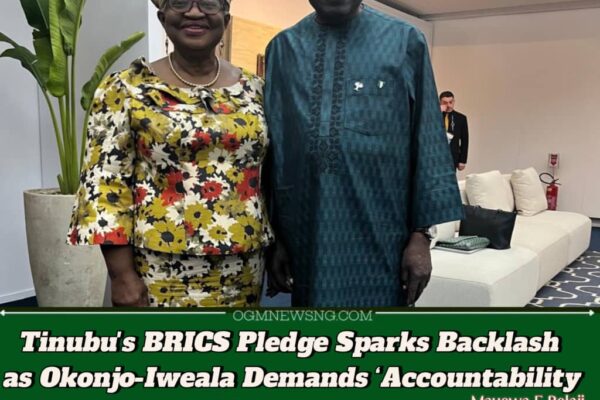 DG W.T.O, Ngozi Okonjo-Iweala Warns BRICS Leaders: ‘Africa Is Not Your Geopolitical Playground’