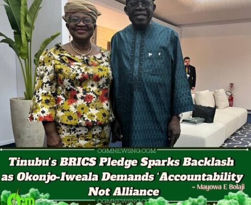 DG W.T.O, Ngozi Okonjo-Iweala Warns BRICS Leaders: ‘Africa Is Not Your Geopolitical Playground’