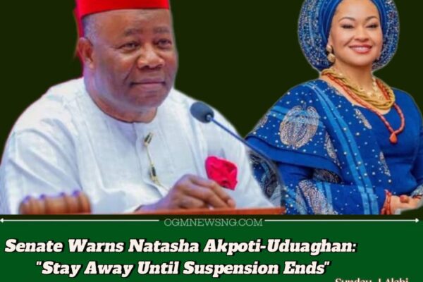 NIGERIAN SENATE WARNS NATASHA AKPOTI-UDUAGHAN TO STAY AWAY FROM NATIONAL ASSEMBLY