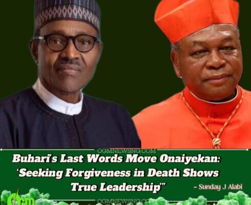 JOHN ONAIYEKAN HAILS BUHARI’S FINAL APOLOGY AS ‘IMPRESSIVE GESTURE’