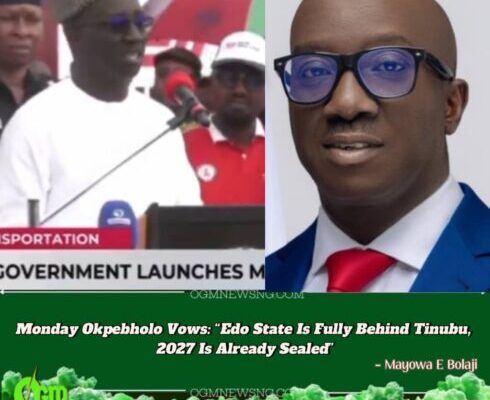 Governor Monday Okpebholo Dismisses Coalitions, Declares 2.5 Million Votes, Says Tinubu’s Renewed Hope Is Enough for Edo