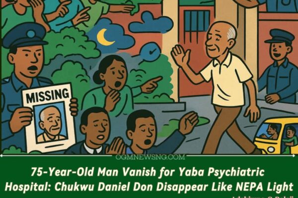 One 75-Year-Old Man Don Vanish for Yaba Psychiatric Hospital – Mysterious Disappearance Shock Lagos