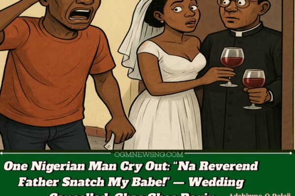 One Nigerian Man Cancel Wedding After He Catch Fiancée with Reverend Father for Corner-Corner Movement