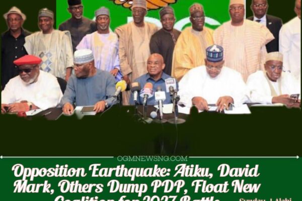 2027 Power Shift: PDP Heavyweights Move to ADC, Plot United Front Against Tinubu