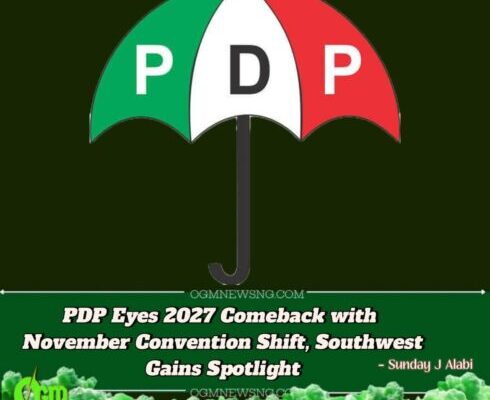 PDP Shifts National Convention to November, Picks Ibadan as New Venue