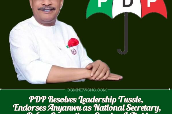 PDP NEC Reaffirms Sam Anyanwu as National Secretary, Postpones National Convention