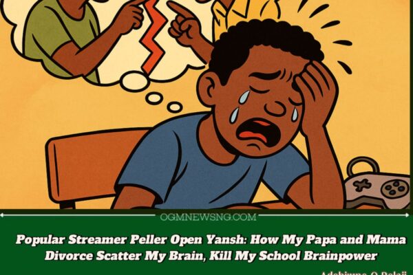 Peller Finally Yarn: My Mama and Papa Divorce Scatter My Brain, Make I Dey Fail for School!” – Popular Streamer Reveal Emotional Tori