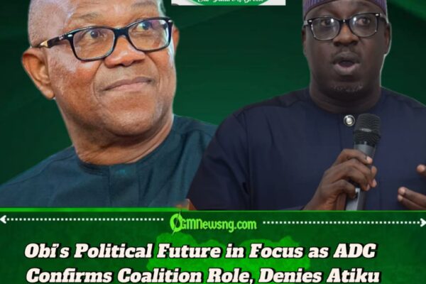Peter Obi Has Been in Coalition Since Day One, Says ADC Spokesman Amid PDP Return Speculation