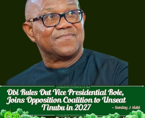 Peter Obi Declares 2027 Presidential Ambition, Dismisses Running Mate Speculations