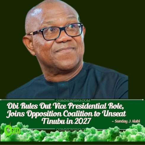 Peter Obi Declares 2027 Presidential Ambition, Dismisses Running Mate Speculations