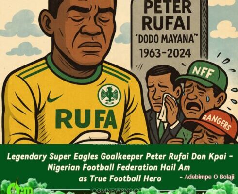 Nigerian Football Federation Don Confirm Say Peter Rufai, Super Eagles Keeper, Don Join Ancestors at 61