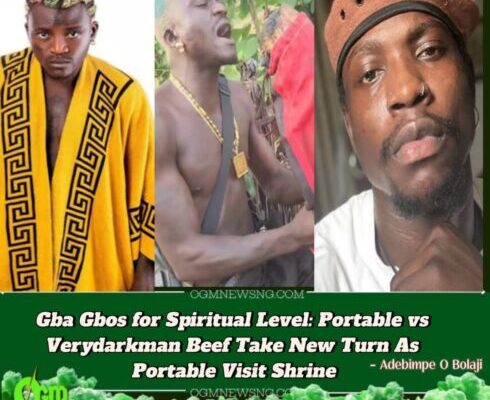 Portable Visits Shrine After Verydarkman Calls Him 'Ole' in Diss Track – Inside the Spiritual Drama