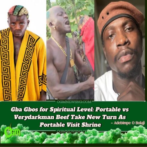 Portable Visits Shrine After Verydarkman Calls Him 'Ole' in Diss Track – Inside the Spiritual Drama
