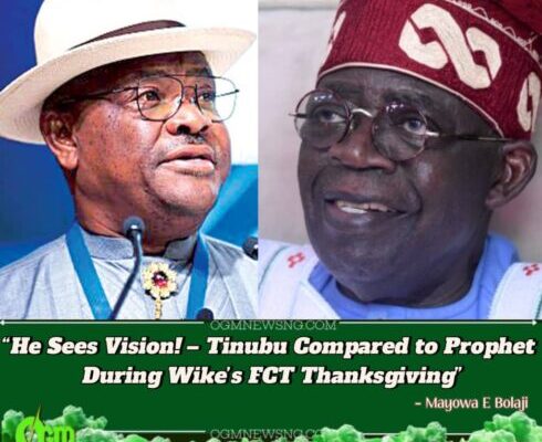 President Tinubu Sees Vision Like Prophets – Wike’s Priest Ignites Political Firestorm”