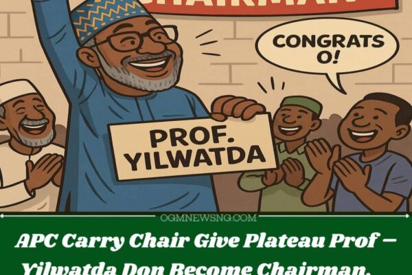 Ganduje Don Step Down, Prof Yilwatda Na the New APC Oga Patapata