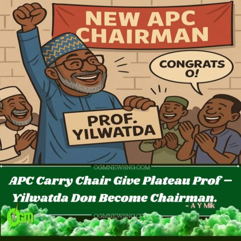 Ganduje Don Step Down, Prof Yilwatda Na the New APC Oga Patapata