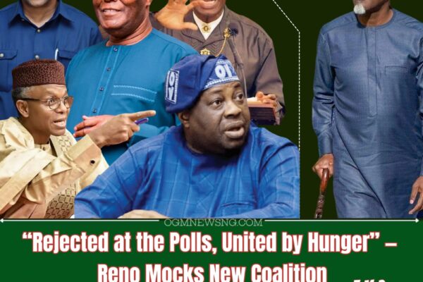 Reno Omokri Suggests Nigeria's Coalition Is a Room Filled with Yesterday's Leaders and Nigeria's Rejects