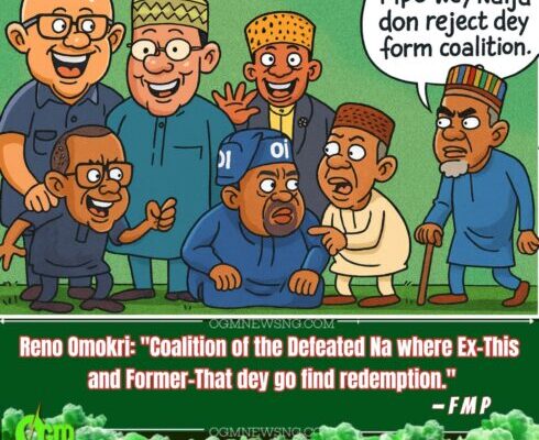 Na Hungry People Full Dis Coalition" – Reno Omokri Fire Big Shot Say Na Yesterday Politicians and Election Losers Full New Political Movement
