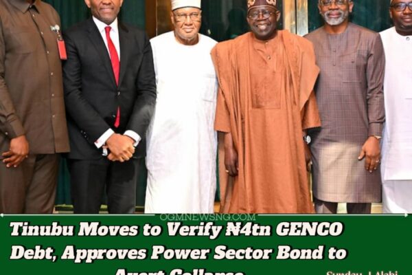 Tinubu Seeks Time to Verify N4tn GENCO Debt, Approves Bond Programme to Salvage Power Sector