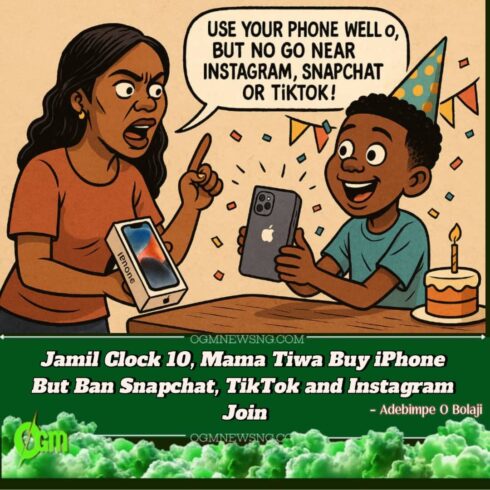 Tiwa Savage Buy iPhone for Pikin Jamil on Him 10th Birthday – But Ban Social Media