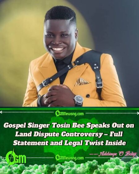 Tosin Bee Breaks Silence on Land Dispute Scandal – Reveals Shocking Truth Behind the Property Drama