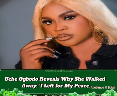 Uche Ogbodo Breaks Silence on Toxic Relationship – Says She Left to Protect Her Peace and Mental Health"