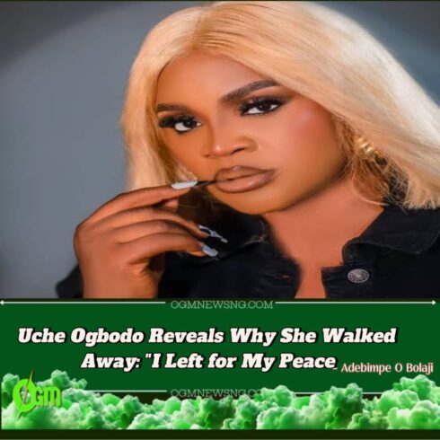 Uche Ogbodo Breaks Silence on Toxic Relationship – Says She Left to Protect Her Peace and Mental Health"