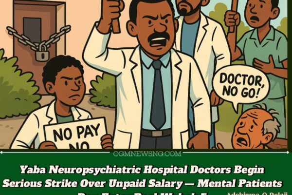 Yaba Neuropsychiatric Hospital Begin Strike Wahala – Doctors Don Vex Say Salary No Show
