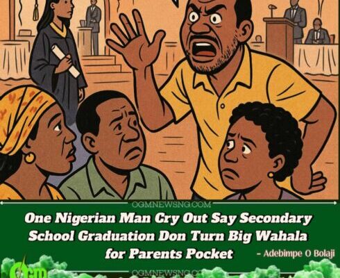 One Nigerian Man Burst Out: “Secondary School Graduation Don Turn Like University Convocation