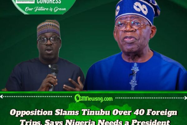 ADC Opposition Party Raises Alarm on Presidential Absences