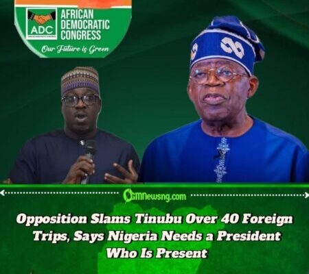 ADC Opposition Party Raises Alarm on Presidential Absences
