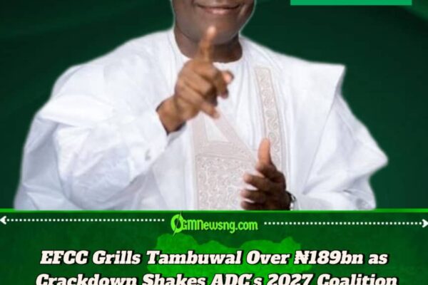 Panic in ADC as EFCC Grills Tambuwal Over ₦189bn, Targets More Coalition Leaders