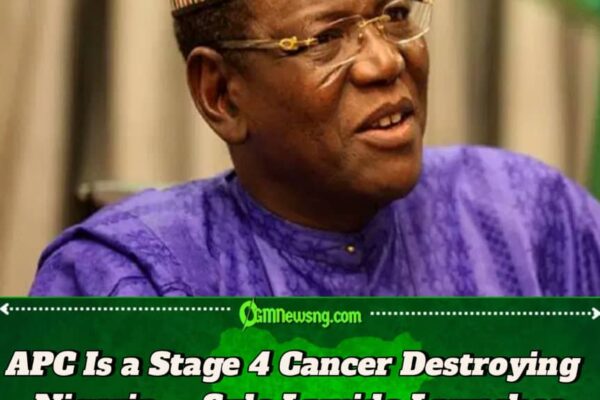 Never Vote APC Again — Lamido Warns Nigerians, Calls for Coalition to Excise 'Cancerous' Ruling Party"